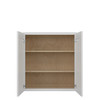 PEMBROKE Ready to Assemble 33 in. W x 36 in. H x 12 in. D Plywood Wall Cabinet in Painted White