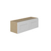 PEMBROKE Ready to Assemble 36 in. W x 12 in. H x 12 in. D Plywood Wall Cabinet in Painted White