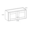 PEMBROKE Ready to Assemble 36 in. W x 15 in. H x 12 in. D Plywood Wall Cabinet in Painted White | Kunal Kitchens