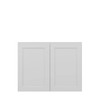 PEMBROKE Ready to Assemble 39 in. W x 30 in. H x 12 in. D Plywood Wall Cabinet in Painted White