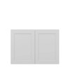 PEMBROKE Ready to Assemble 42 in. W x 30 in. H x 12 in. D Plywood Wall Cabinet in Painted White