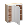 Brighton Assembled 30 in. W x 30 in. H x 12 in. D Plywood Blind Wall Corner Cabinet in Painted White | Kunal Kitchens