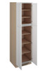 Brighton Assembled 24 in. W x 84 in. H x 24 in. D Plywood Tall Cabinet in Painted White