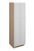 Brighton Assembled 24 in. W x 84 in. H x 24 in. D Plywood Tall Cabinet w/(1) Roll-out Tray in Painted White | Kunal Kitchens