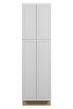 Brighton Assembled 24 in. W x 90 in. H x 24 in. D Plywood Tall Cabinet in Painted White | Kunal Kitchens