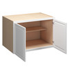 Brighton Assembled 36 in. W x 24 in. H x 12 in. D Plywood Wall Cabinet in Painted White | Kunal Kitchens