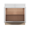 Brighton Ready to Assemble 33 in. W x 34.5 in. H x 24 in. D Plywood Base Cabinet in Painted White