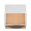 Brighton Ready to Assemble 30 in. W x 34.5 in. H x 24 in. D Plywood Sink Base Cabinet in Painted White | Kunal Kitchens