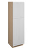 Brighton Ready to Assemble 24 in. W x 90 in. H x 24 in. D Plywood Tall Cabinet in Painted White | Kunal Kitchens