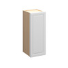 Brighton Ready to Assemble 12 in. W x 36 in. H x 12 in. D Plywood Wall Cabinet in Painted White | Kunal Kitchens