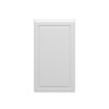 Brighton Ready to Assemble 12 in. W x 30 in. H x 12 in. D Plywood Wall End Cabinet in Painted White | Kunal Kitchens