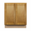 ABERDEEN Ready to Assemble 30 in. W x 34.5 in. H x 24 in. D Plywood Base Cabinet Full Height Door(s) in Caramel | Kunal Kitchens