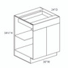Saratoga B30B Base Cabinet | Kunal Kitchens
