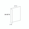 Saratoga DWR3 Front Filler and Side Panel | Kunal Kitchens