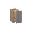 Saratoga VDB18 Vanity 3 Drawers | Kunal Kitchens