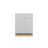 Ithaca BLB36/39-L Base Corner Cabinet Blind Left | Kunal Kitchens