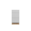 Ithaca DB15 Base 3 Drawers | Kunal Kitchens