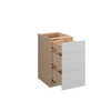 Euro Max Ithaca DB15 Base 3 Drawers