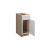 Westport Assembled 15 in. W x 34.5 in. H x 24 in. D Plywood Base Cabinet in Painted White