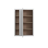 Westport Assembled 30 in. W x 42 in. H x 12 in. D Plywood Blind Wall Corner Cabinet in Painted White