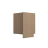Westport Assembled 36 in. W x 34.5 in. H x 24 in. D Plywood Lazy Susan Base Corner Cabinet Left in Painted White