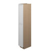 Westport Assembled 15 in. W x 96 in. H x 24 in. D Plywood Tall Cabinet in Painted White