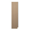 Westport Assembled 15 in. W x 96 in. H x 24 in. D Plywood Tall Cabinet w/(3) Roll-out Trays in Painted White