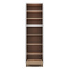 Westport Assembled 24 in. W x 84 in. H x 24 in. D Plywood Tall Cabinet w/(1) Roll-out Tray in Painted White