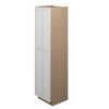 Westport Assembled 24 in. W x 96 in. H x 24 in. D Plywood Tall Cabinet w/(1) Roll-out Tray in Painted White