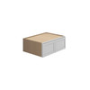 Westport Assembled 33 in. W x 12 in. H x 24 in. D Plywood Wall Cabinet in Painted White