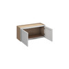 Westport Assembled 33 in. W x 15 in. H x 12 in. D Plywood Wall Cabinet in Painted White