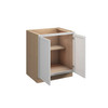 Westport Ready to Assemble 30 in. W x 34.5 in. H x 24 in. D Plywood Base Cabinet Full Height Door(s) in Painted White