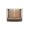 Westport Ready to Assemble 39 in. W x 34.5 in. H x 24 in. D Plywood Base Cabinet Full Height Door(s) w/(2) Roll-out Trays in Painted White