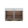 Westport Ready to Assemble 48 in. W x 34.5 in. H x 24 in. D Plywood Base Cabinet in Painted White