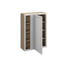 Westport Ready to Assemble 30 in. W x 42 in. H x 12 in. D Plywood Blind Wall Corner Cabinet in Painted White