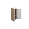 Westport Ready to Assemble 12 in. W x 34.5 in. H x 24 in. D Plywood Base Transitional Cabinet Right in Painted White