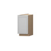 Westport Ready to Assemble 12 in. W x 34.5 in. H x 24 in. D Plywood Base Transitional Cabinet Right in Painted White