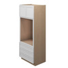 Westport Ready to Assemble 33 in. W x 84 in. H x 24 in. D Plywood Oven Tall Cabinet in Painted White