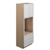 Westport Ready to Assemble 33 in. W x 96 in. H x 24 in. D Plywood Oven Tall Cabinet in Painted White