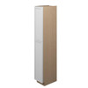 Westport Ready to Assemble 15 in. W x 96 in. H x 24 in. D Plywood Tall Cabinet w/(1) Roll-out Tray in Painted White