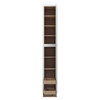 Westport Ready to Assemble 15 in. W x 96 in. H x 24 in. D Plywood Tall Cabinet w/(2) Roll-out Trays in Painted White