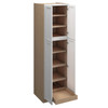 Westport Ready to Assemble 24 in. W x 84 in. H x 24 in. D Plywood Tall Cabinet w/(1) Roll-out Tray in Painted White