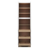 Westport Ready to Assemble 24 in. W x 84 in. H x 24 in. D Plywood Tall Cabinet w/(3) Roll-out Trays in Painted White