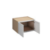Westport Ready to Assemble 30 in. W x 18 in. H x 24 in. D Plywood Wall Cabinet in Painted White