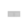Westport Ready to Assemble 33 in. W x 15 in. H x 12 in. D Plywood Wall Cabinet in Painted White