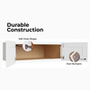 Westport Ready to Assemble 33 in. W x 18 in. H x 24 in. D Plywood Wall Cabinet in Painted White | Kunal Kitchens
