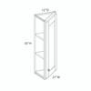 Westport Ready to Assemble 12 in. W x 30 in. H x 12 in. D Plywood Wall End Cabinet in Painted White
