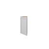 Westport Ready to Assemble 12 in. W x 36 in. H x 12 in. D Plywood Wall End Cabinet in Painted White