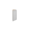Westport Ready to Assemble 12 in. W x 36 in. H x 12 in. D Plywood Wall End Cabinet in Painted White