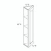 Westport Ready to Assemble 12 in. W x 42 in. H x 12 in. D Plywood Wall End Cabinet in Painted White